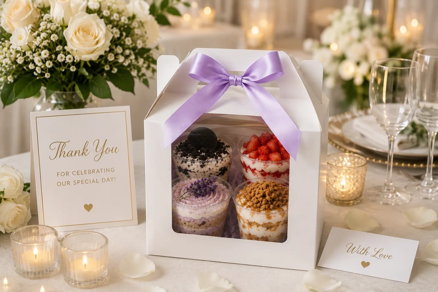 8 Cup Box dessert box